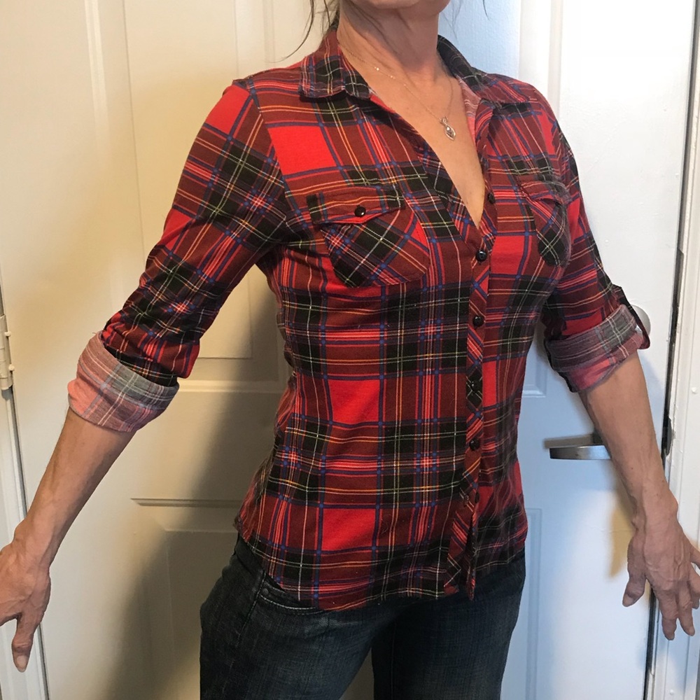 Urban Girl Lumberjack Shirt Size M